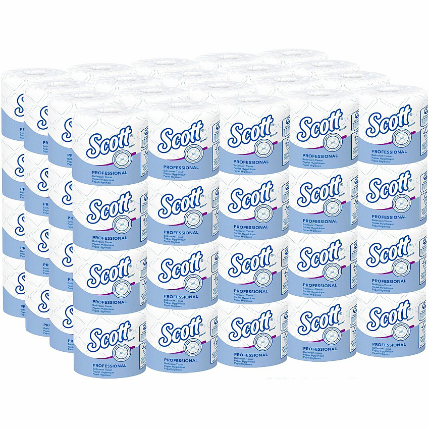 Scott Professional Standard Roll Toilet Paper with Elevated Design (KCC04460)