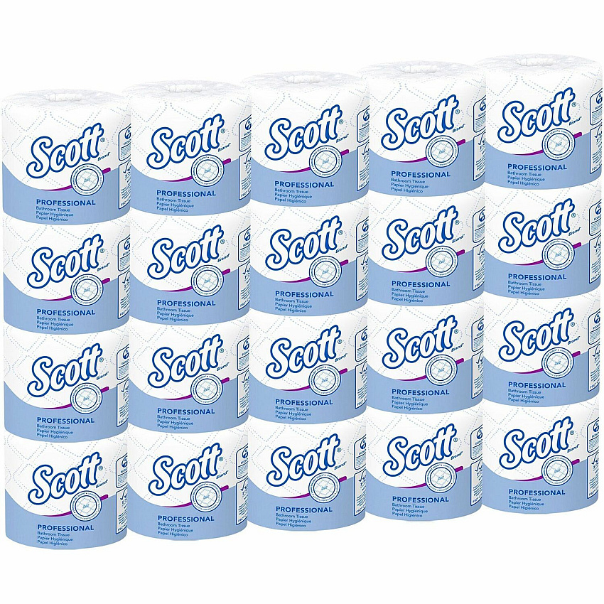 Scott Professional Standard Roll Toilet Paper with Elevated Design (KCC13607)