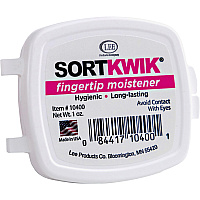 LEE Sortkwik Fingertip Moistener with Nonskid Base (LEE10400)