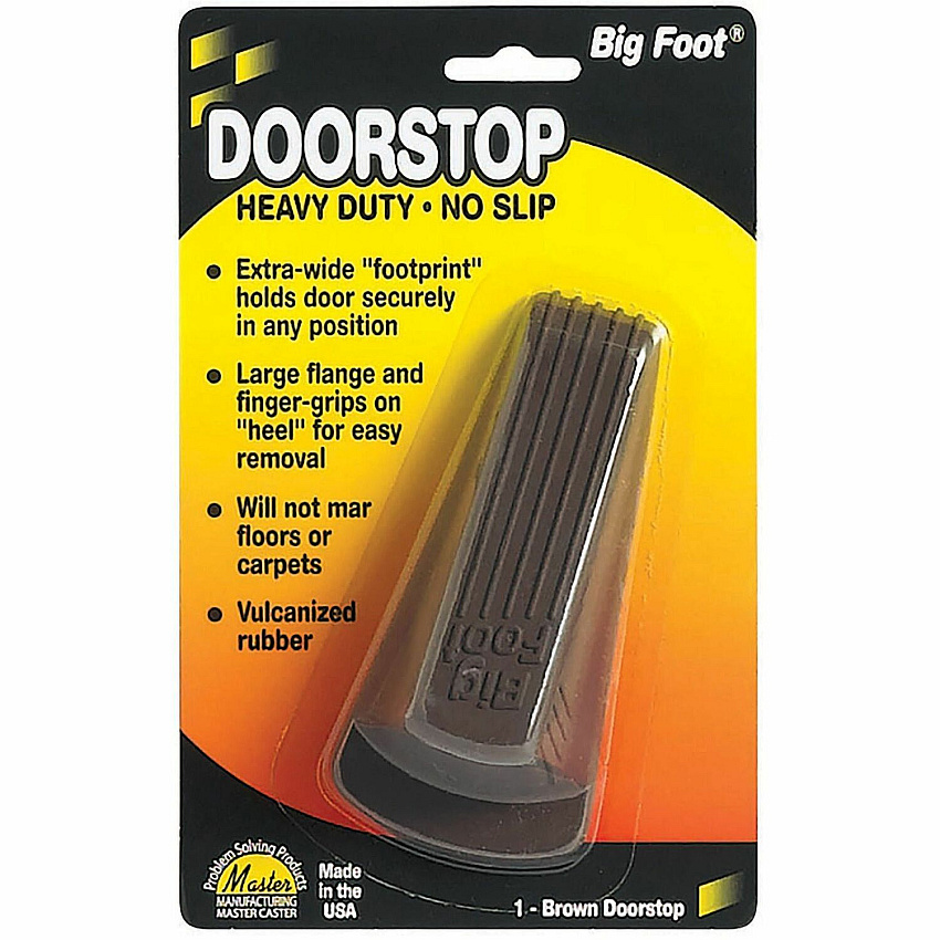 Big Foot Doorstop, Brown (MAS00920)