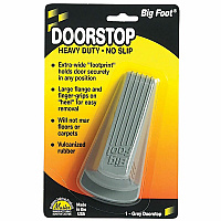Big Foot Doorstop, Gray (MAS00941)