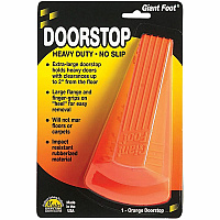 Giant Foot Doorstop, Orange (MAS00965)