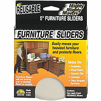 Mighty Mighty Movers Furniture Sliders, Reusable (MAS87007)
