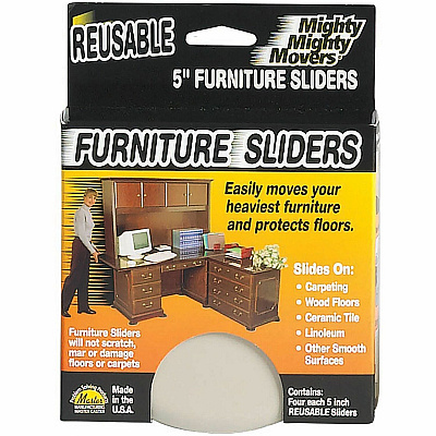 Mighty Mighty Movers Furniture Sliders, Reusable (MAS87007)
