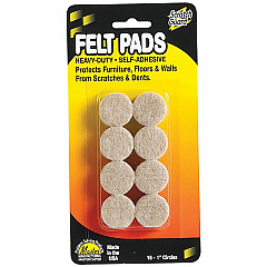 Scratch Guard Self-Adhesive Felt Circles (MAS88496)
