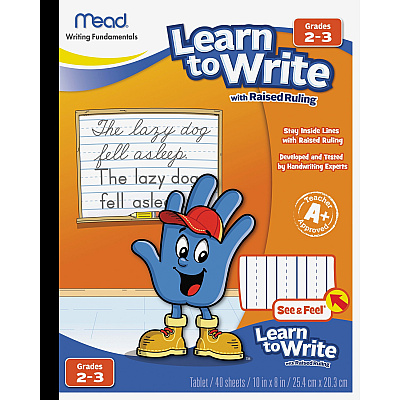 Mead Raised Ruling Dotted Line Writing Tablet (MEA48556)