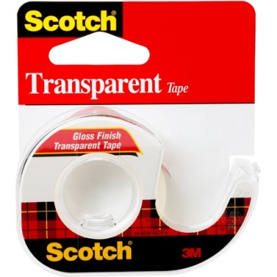 Scotch Gloss Finish Transparent Tape (144)