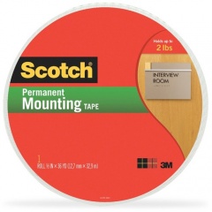 Scotch Double-Coated Foam Mounting Tape (401612)