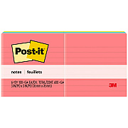 Post-it Lined Notes - Poptimistic Color Collection (MMM6306AN)