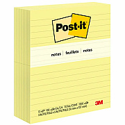 Post-it Notes Original Lined Notepads (MMM635YW)