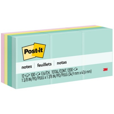 Post-it Notes - Beachside Cafe Color Collection (653AST)