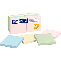 Highland Self-Sticking Notepads (MMM6549A)
