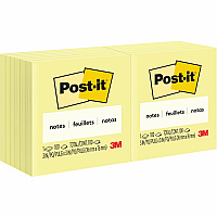 Post-it Notes Original Notepads (MMM654YW)
