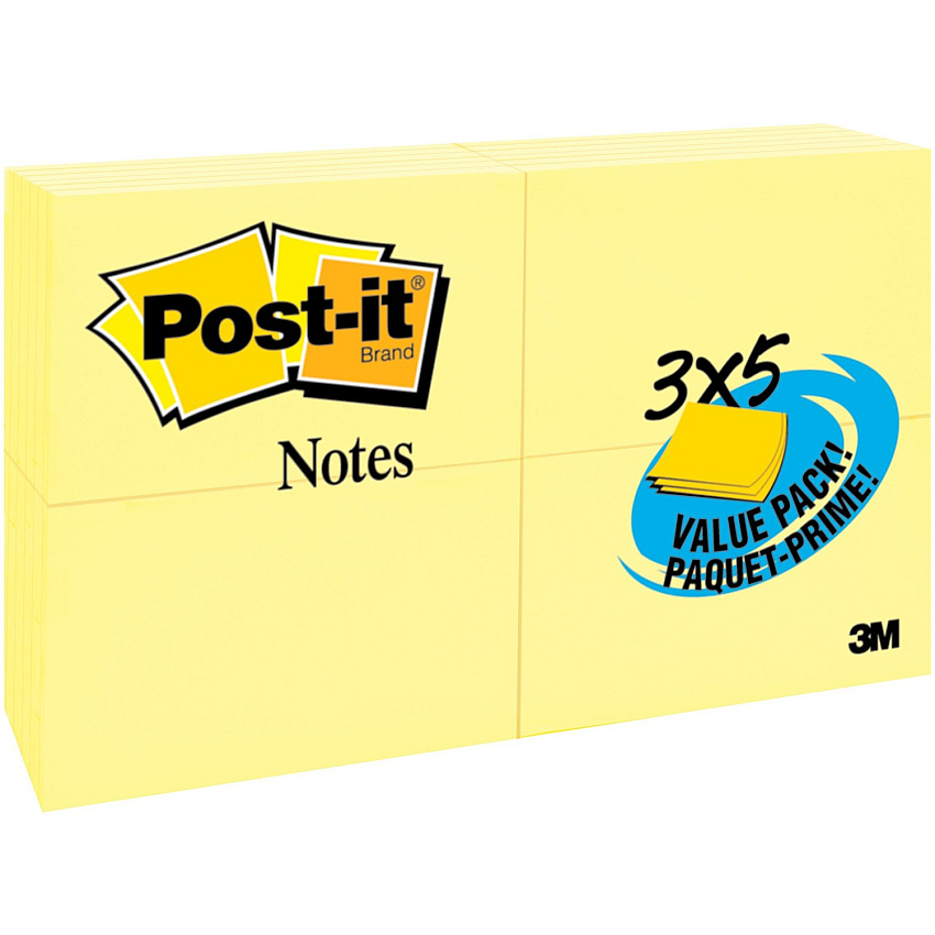 Post-it Notes Value Pack (MMM65524VAD)