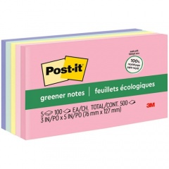Post-it Greener Notes - Sweet Sprinkles Color Collection (655RPA)