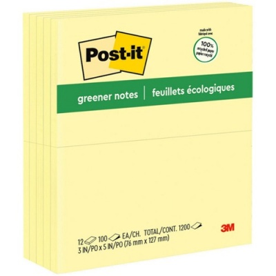 Post-it Greener Notes (655RPYW)