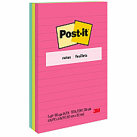 Post-it Lined Notes - Poptimistic Color Collection (MMM6603AN)