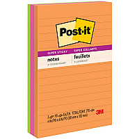 Post-it Super Sticky Notes - Energy Boost Color Collection (MMM6603SSUC)