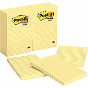 Post-it Notes Original Lined Notepads (MMM660YW)