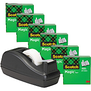 Scotch 3/4"W Magic Tape (MMM810C40BK)