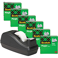 Scotch 3/4"W Magic Tape (MMM810C40BK)