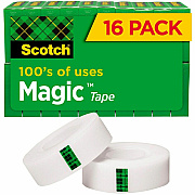 Scotch 3/4"W Magic Tape (MMM810K16)
