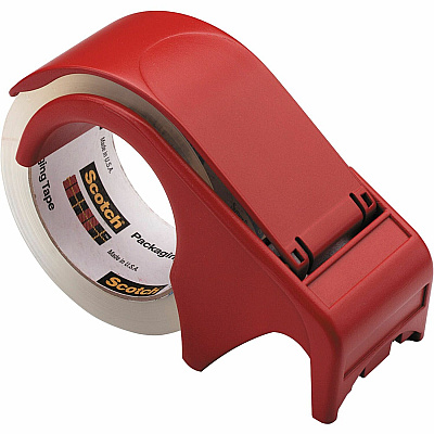 Scotch Packaging Tape Hand Dispenser (MMMDP300RD)