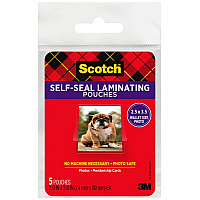 Scotch Self-sealing Photo Laminating Sheets (MMMPL903G)