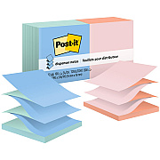 Post-it Dispenser Notes - Alternating Pastel Colors (MMMR330UALT)