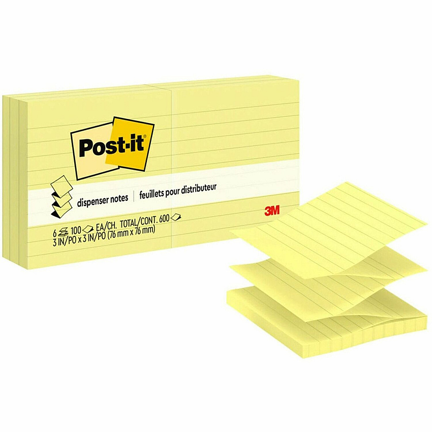 Post-it Dispenser Notes (MMMR335YW)