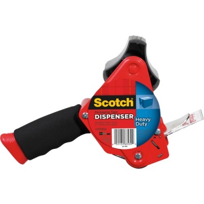 Scotch Heavy-Duty Packaging Tape Dispenser - Foam Handle (ST181)