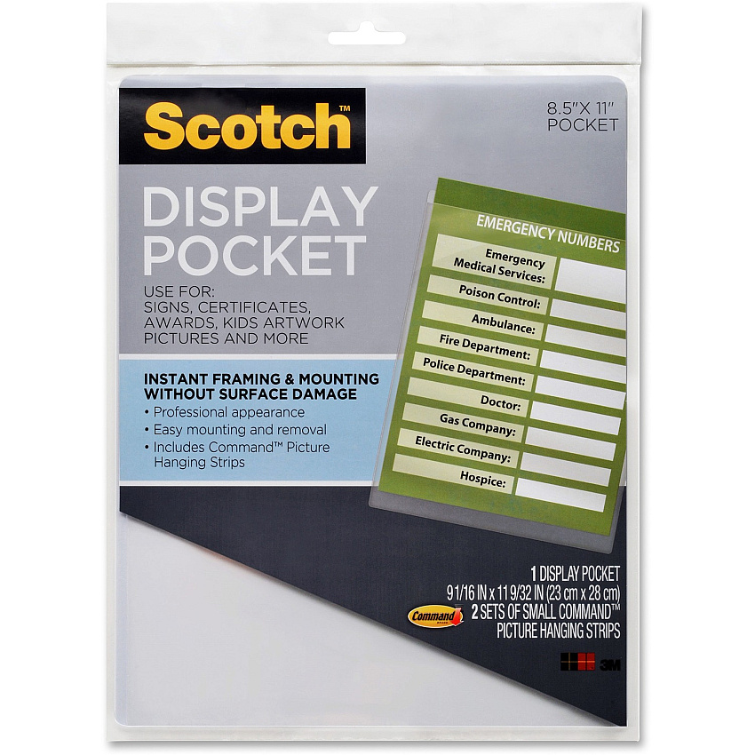 Scotch File Pocket (MMMWL854C)