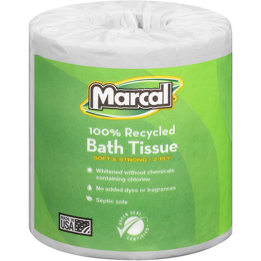 Marcal 100% Recycled, Soft & Absorbent Bathroom Tissue (MRC6079)