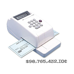 MAX 10-digit Print Electronic Check Writer (MXBEC30A)