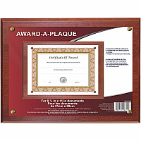 NuDell NuDell Woodgrain Award-A-Plaque (NUD18813M)
