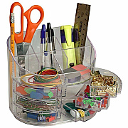 Officemate Plastic Double Supply Organizer (OIC22824)