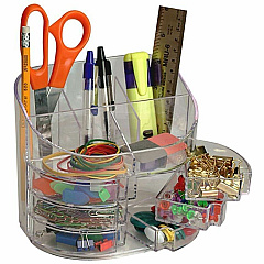 Officemate Plastic Double Supply Organizer (OIC22824)