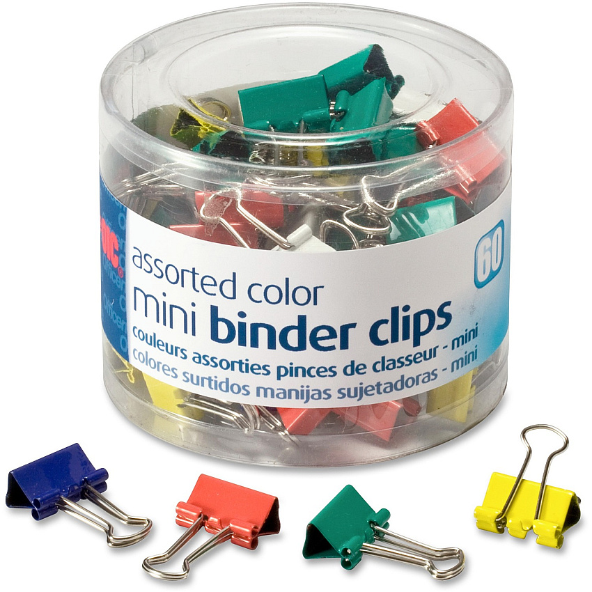 Officemate Binder Clips, Mini (OIC31024)
