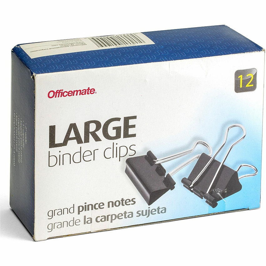 Officemate Binder Clips, Large (OIC99100)