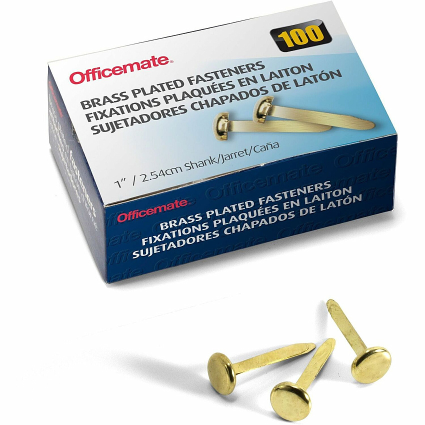 Officemate Roundhead Fasteners (OIC99814)