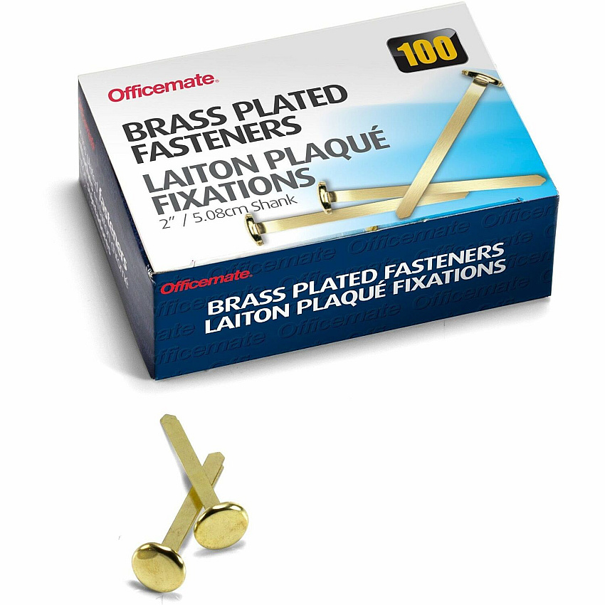 Officemate Roundhead Fasteners (OIC99817)