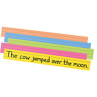 Pacon Super Bright Sentence Strips (PAC1733)