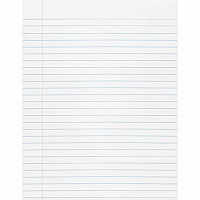 Pacon Composition Paper - Letter (PAC2401)
