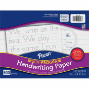 Pacon Multi-Program Handwriting Papers (2418)
