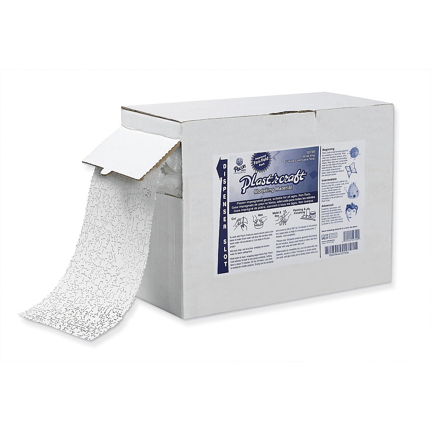 Creativity Street Plast'r Craft Nontoxic Plaster Craft Strips (PAC52720)