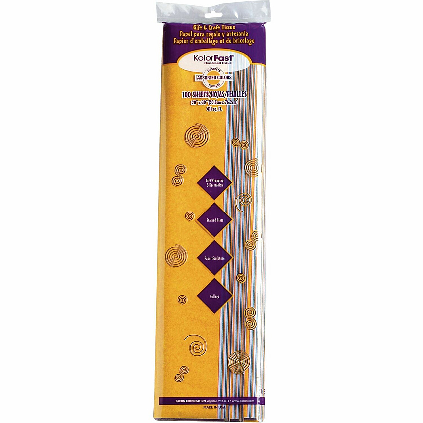 KolorFast Kolorfast Tissue Paper Assortment (PAC58970)