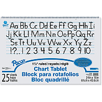 Pacon Ruled Chart Tablet (PAC74720)