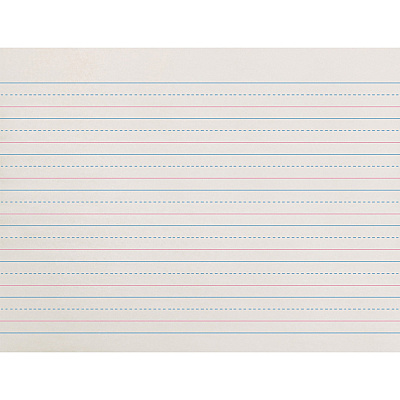 Zaner-Bloser Dotted Midline Newsprint Paper (PACZP2611)