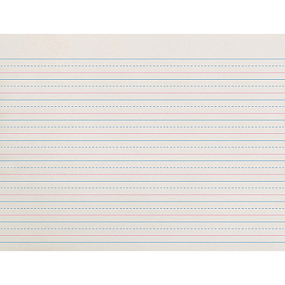 Zaner-Bloser Dotted Midline Newsprint Paper (PACZP2612)