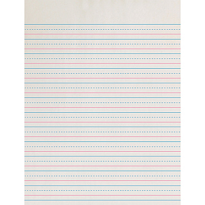 Zaner-Bloser Dotted Midline Newsprint Paper - Letter (PACZP2613)